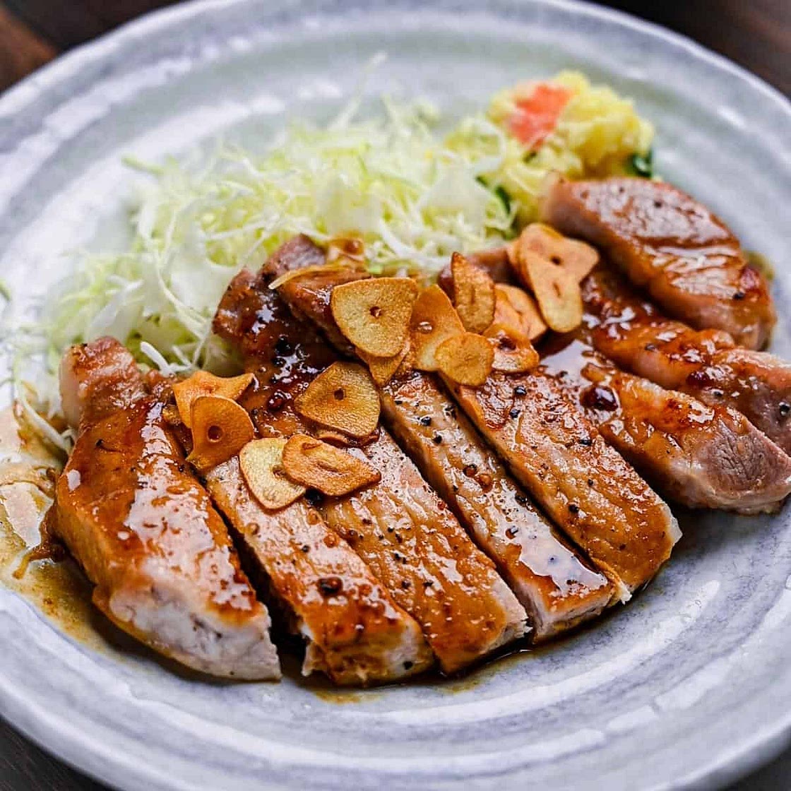 Tonteki (Japanese Pork Chop Steak)