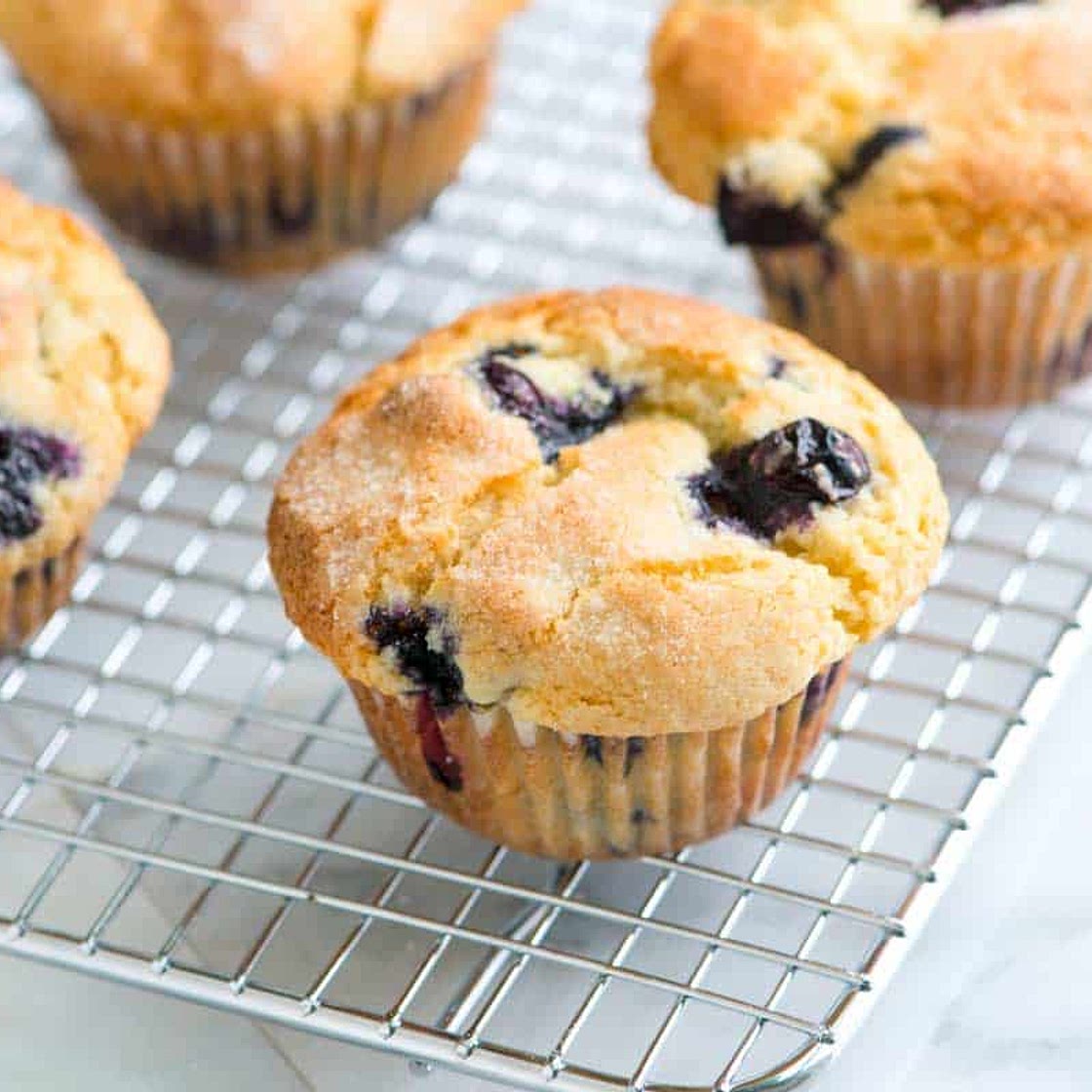 Quick and Easy Blueberry Muffins