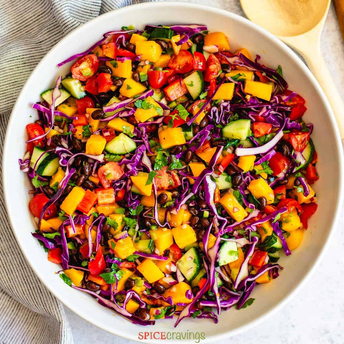 Black Bean Mango Salad