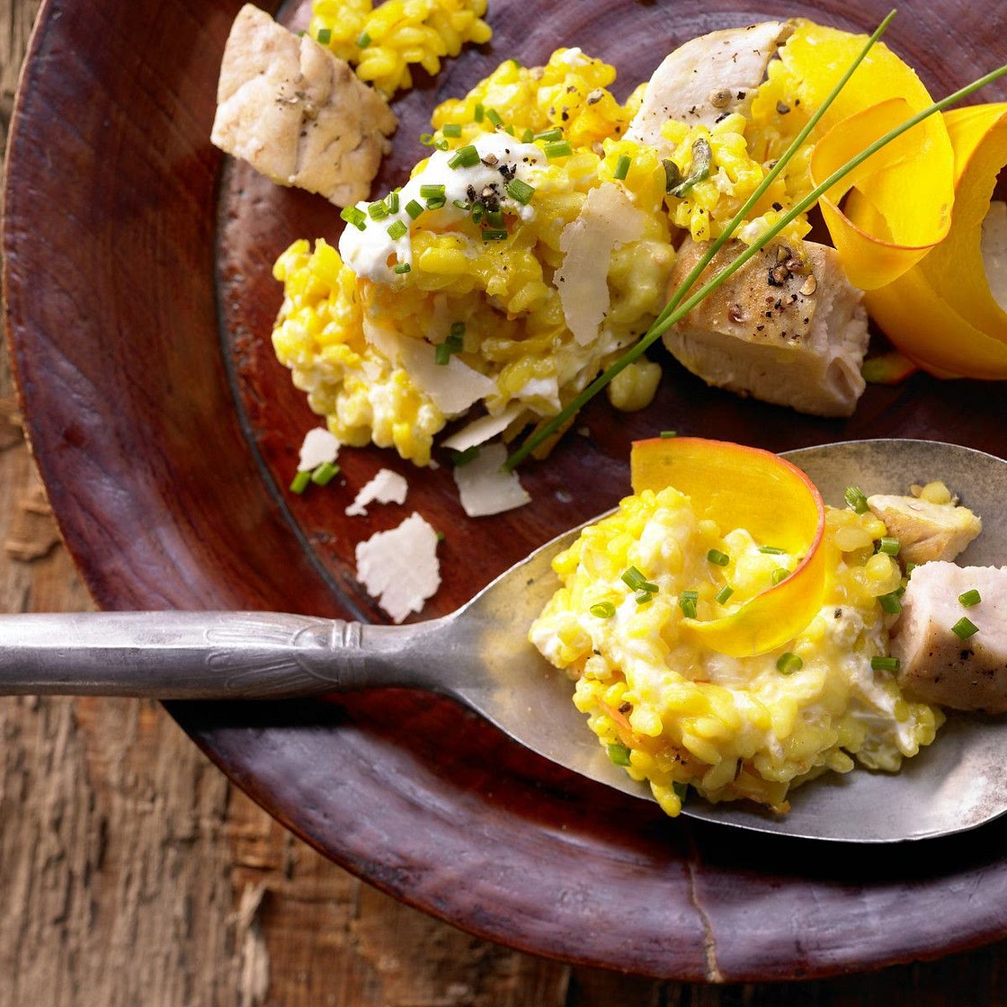 Risotto mit Kürbis