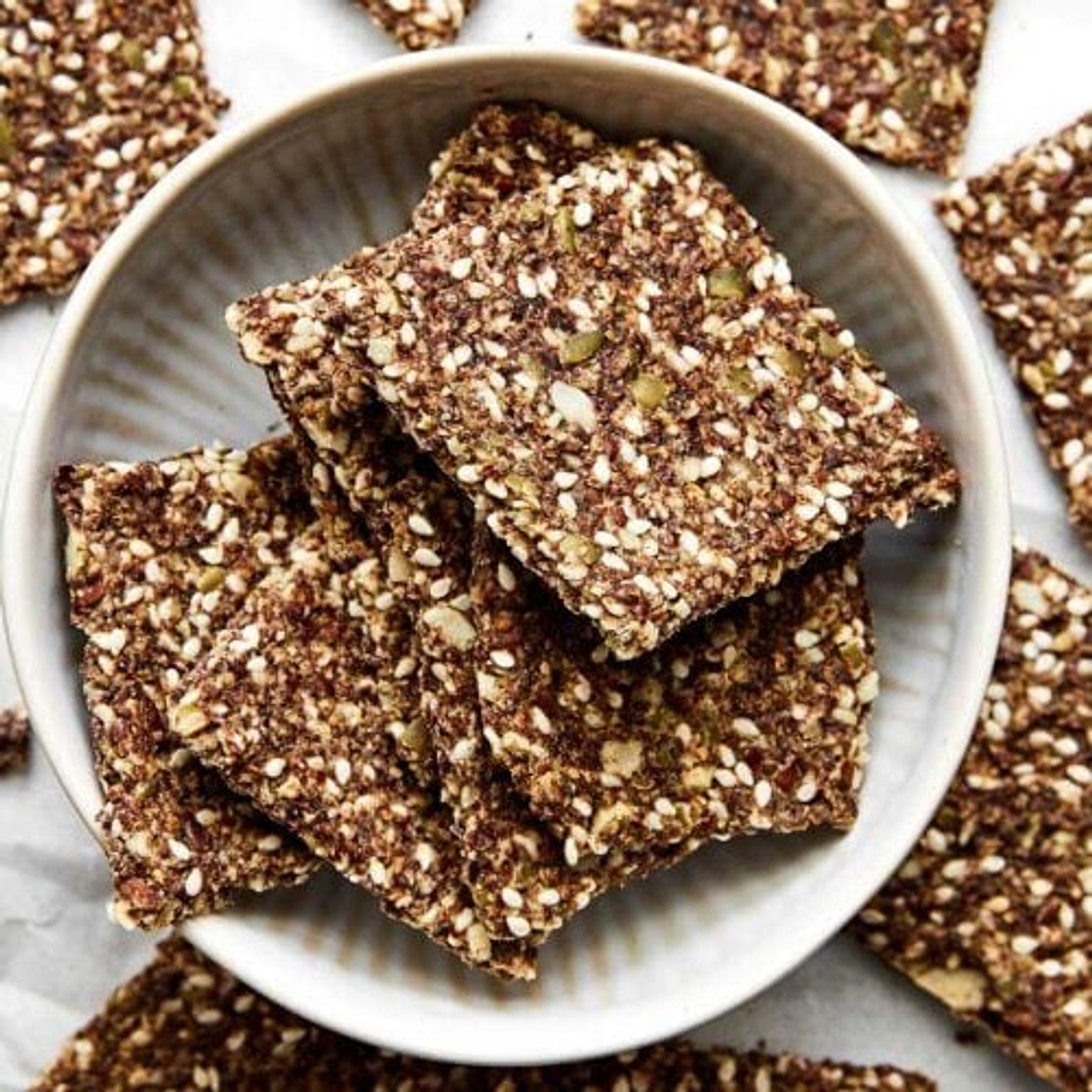 Ultimate Seed Crackers (Flax Seed Crackers)