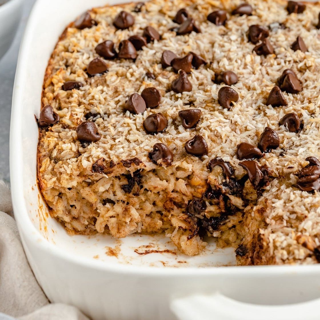 The Best Banana Baked Oatmeal