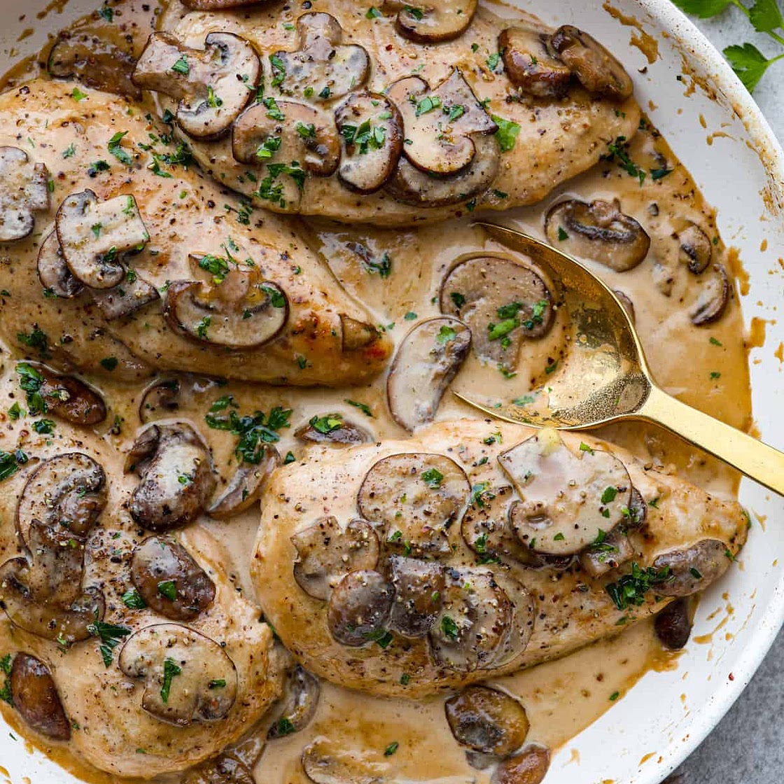 Creamy Chicken Marsala