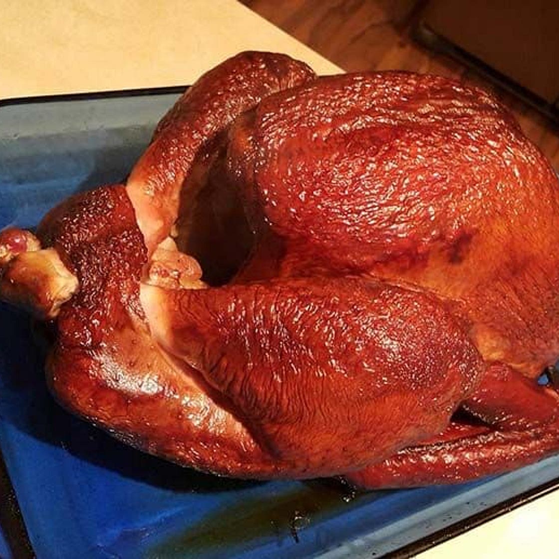 Offset Smoked Turkey