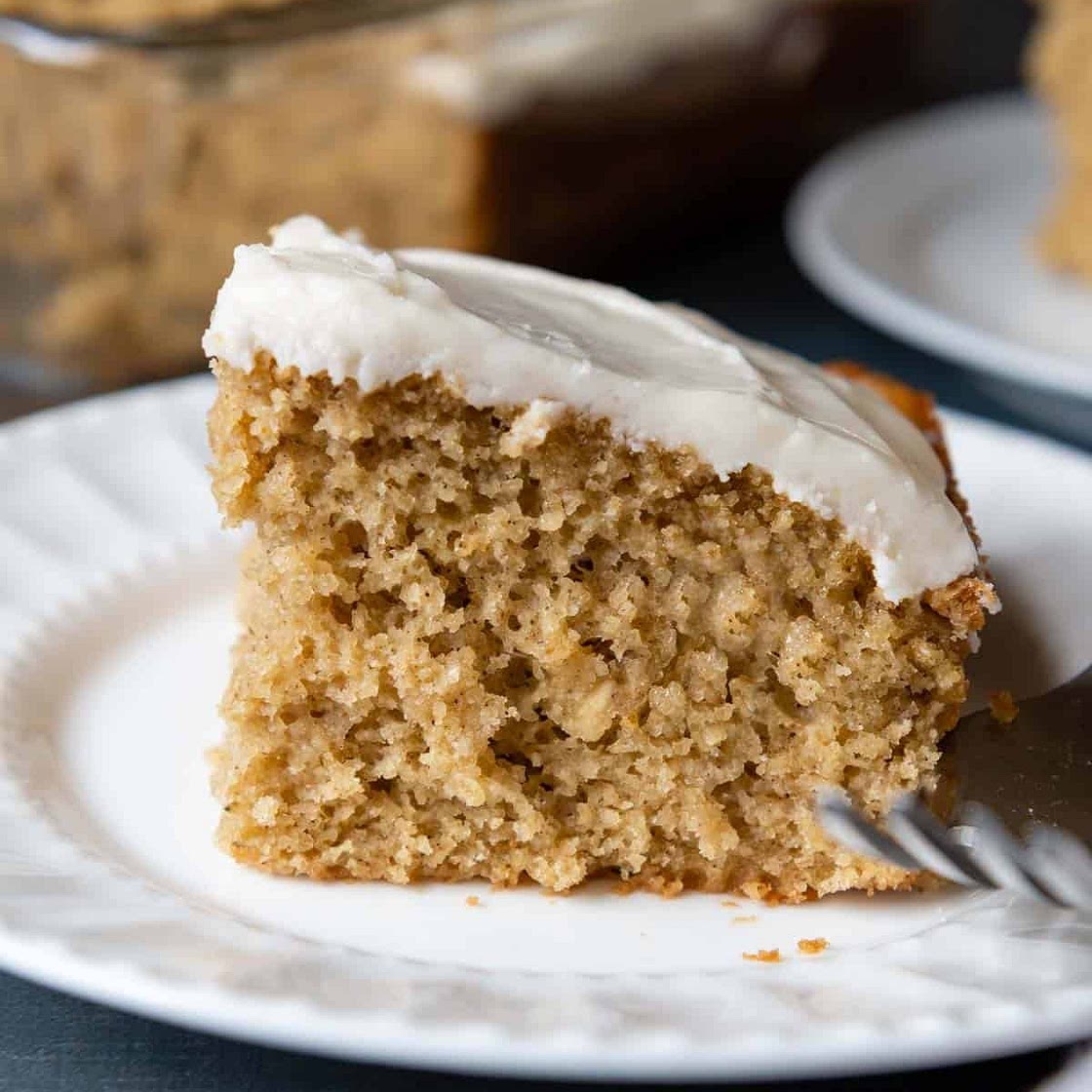 Fluffiest Oat Flour Cake Recipe (Made in 5-Minutes)