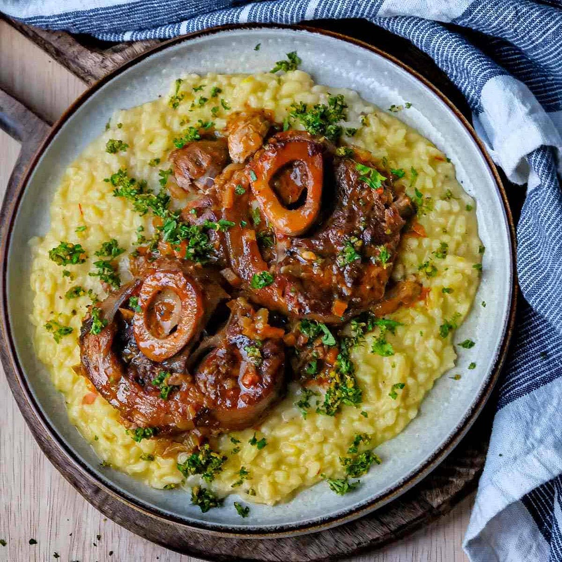 Ossobuco alla Milanese (Braised Veal Shanks)