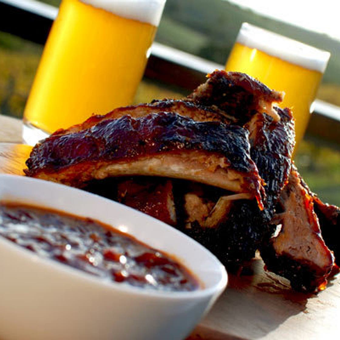 Sweet and Spicy BBQ Pork Ribs