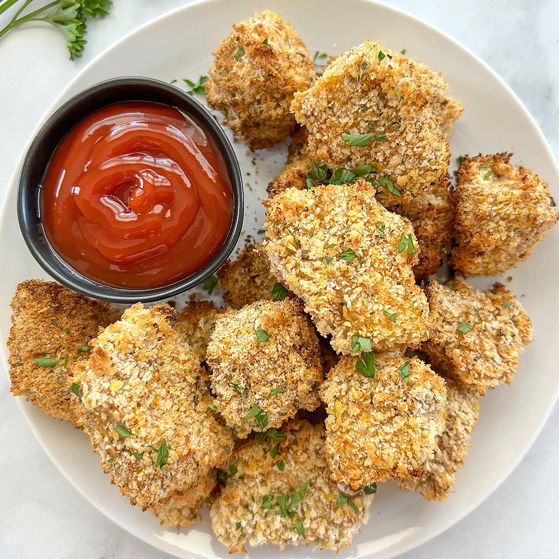 Air Fryer Tofu Nuggets