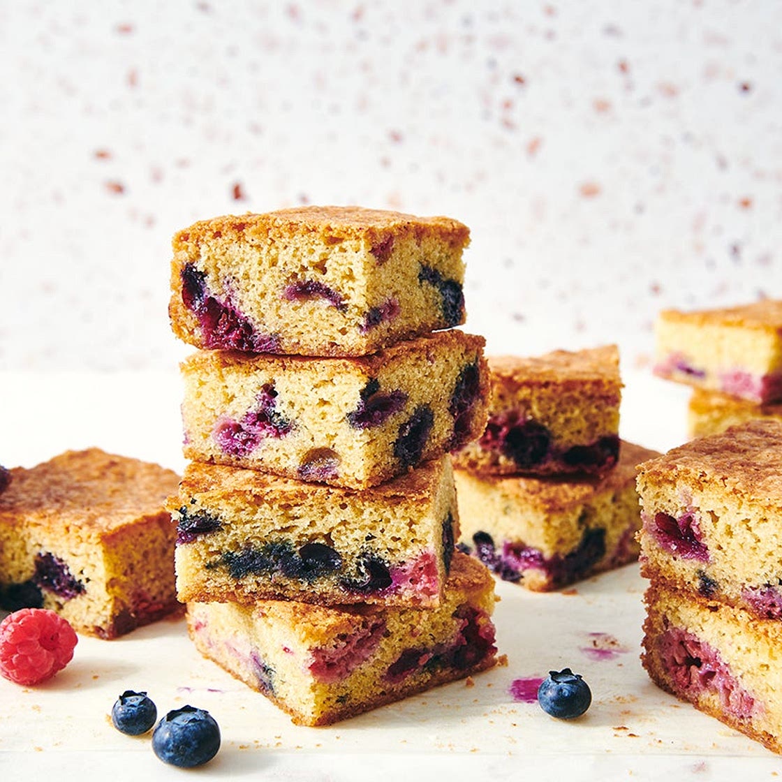 Red, White, and Blue Blondies
