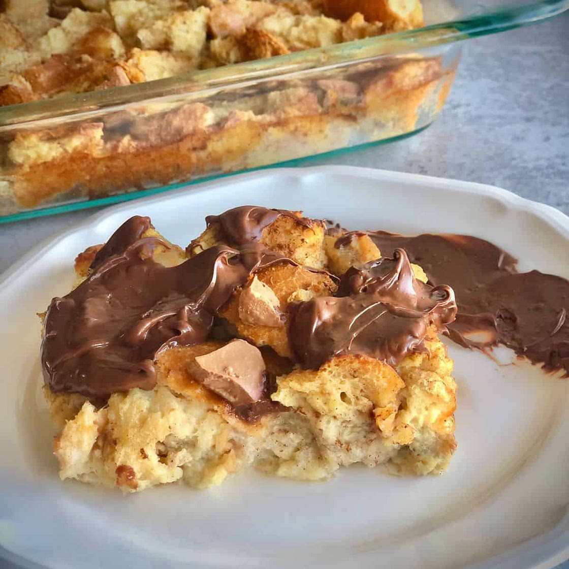 Banana Bread Pudding