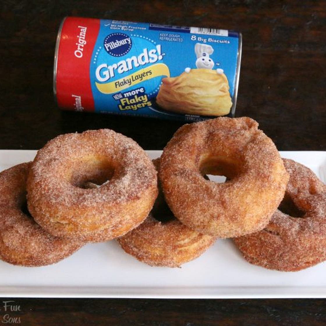 Easy Canned Biscuit Donuts