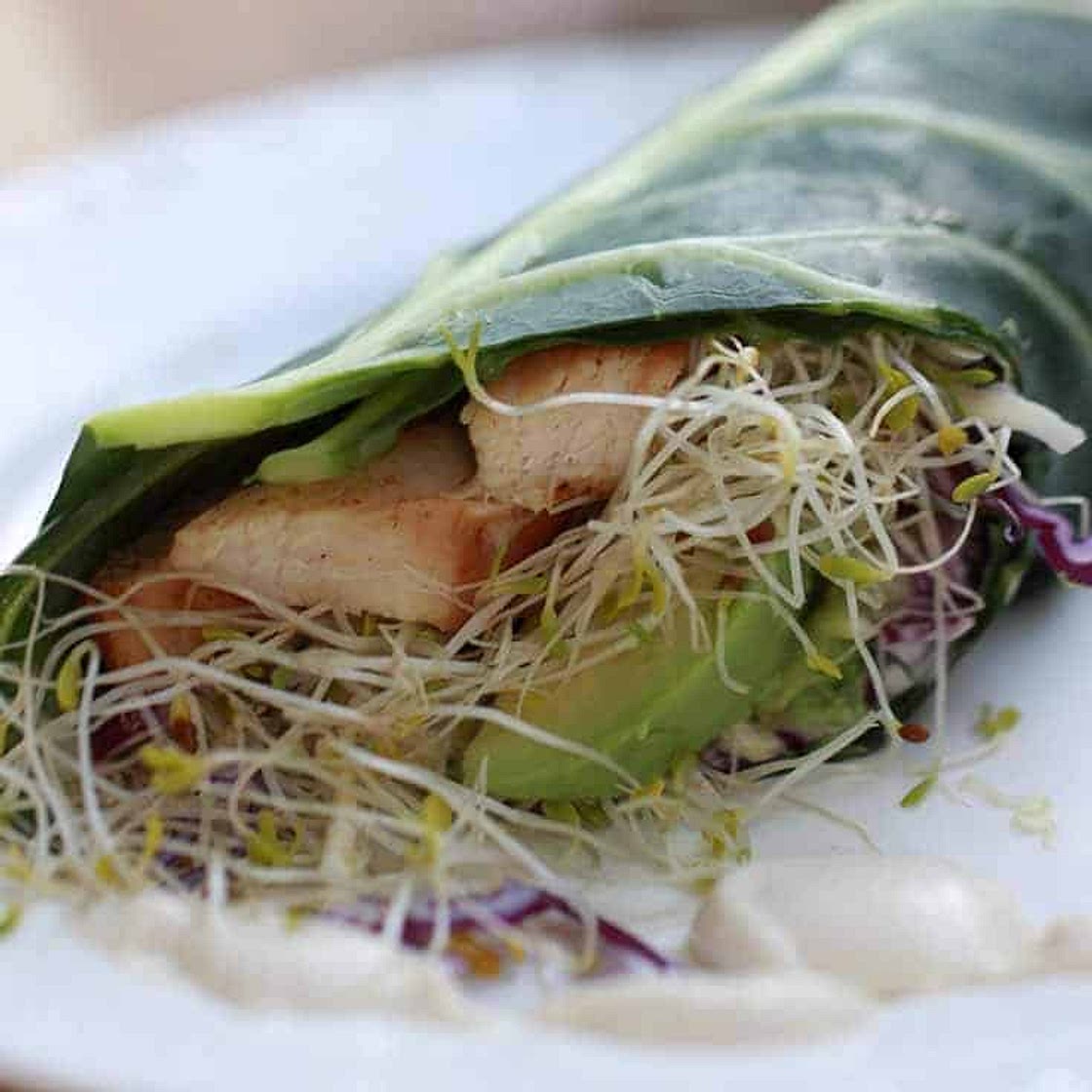 Peruvian Chicken Wraps