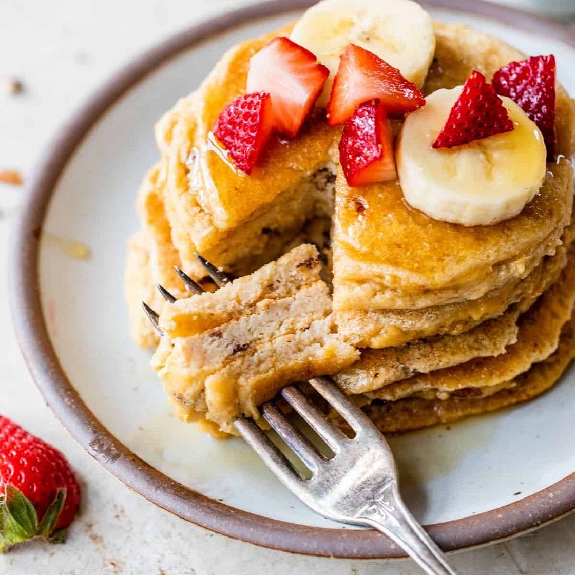 15-Minute Coconut Flour Pancakes (Light & Fluffy!)