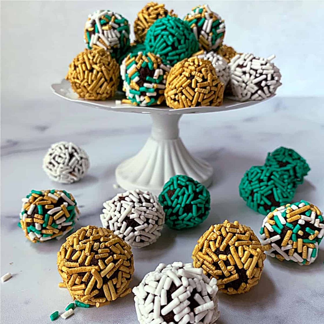 Irish Cream Chocolate Truffles