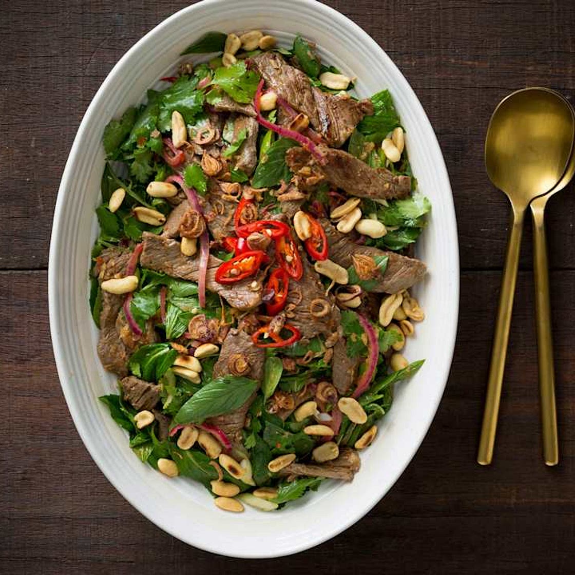 Thai beef salad