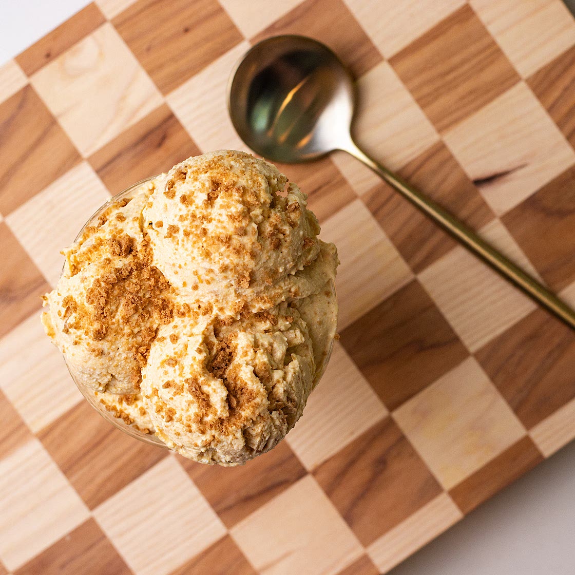 Pumpkin Pie Cottage Cheese Ice Cream (High Protein)