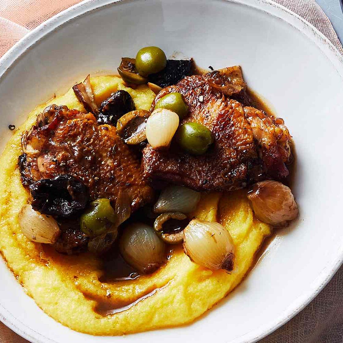 Instant Pot Chicken Marbella