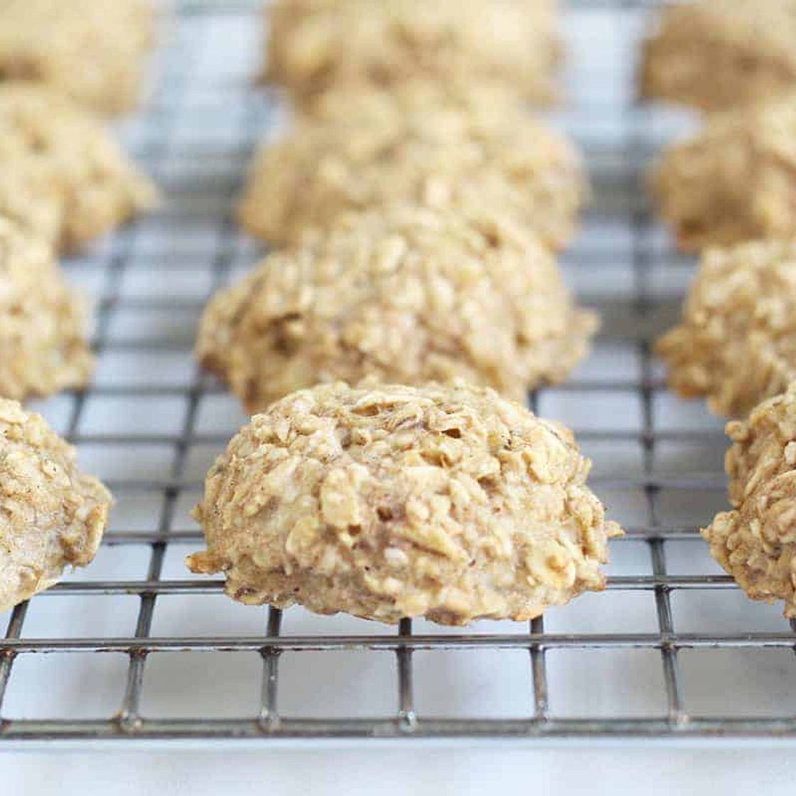 Healthy Banana Cookies (to Share with the Kids)