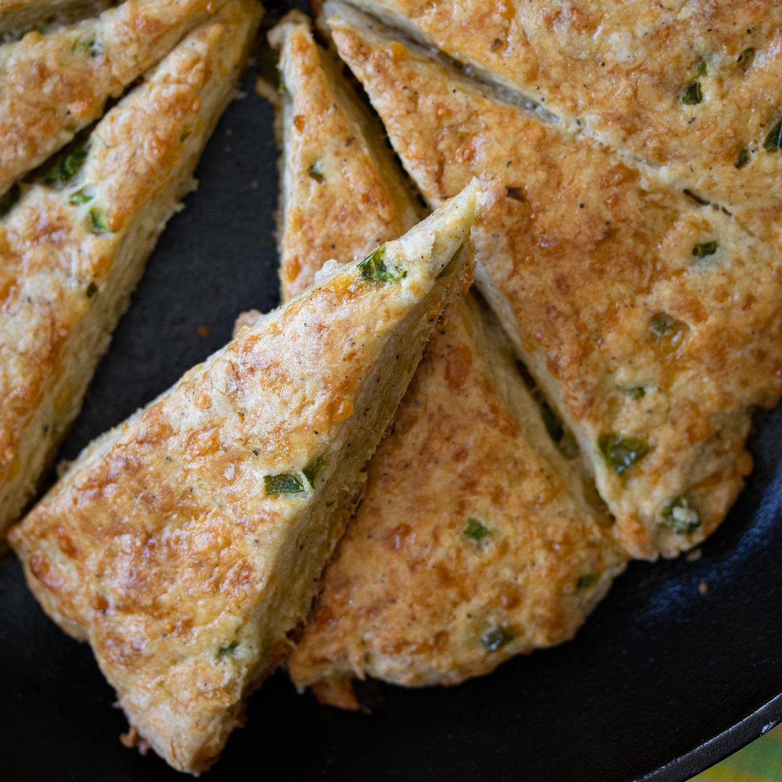 Cheddar and Jalapeno Scones