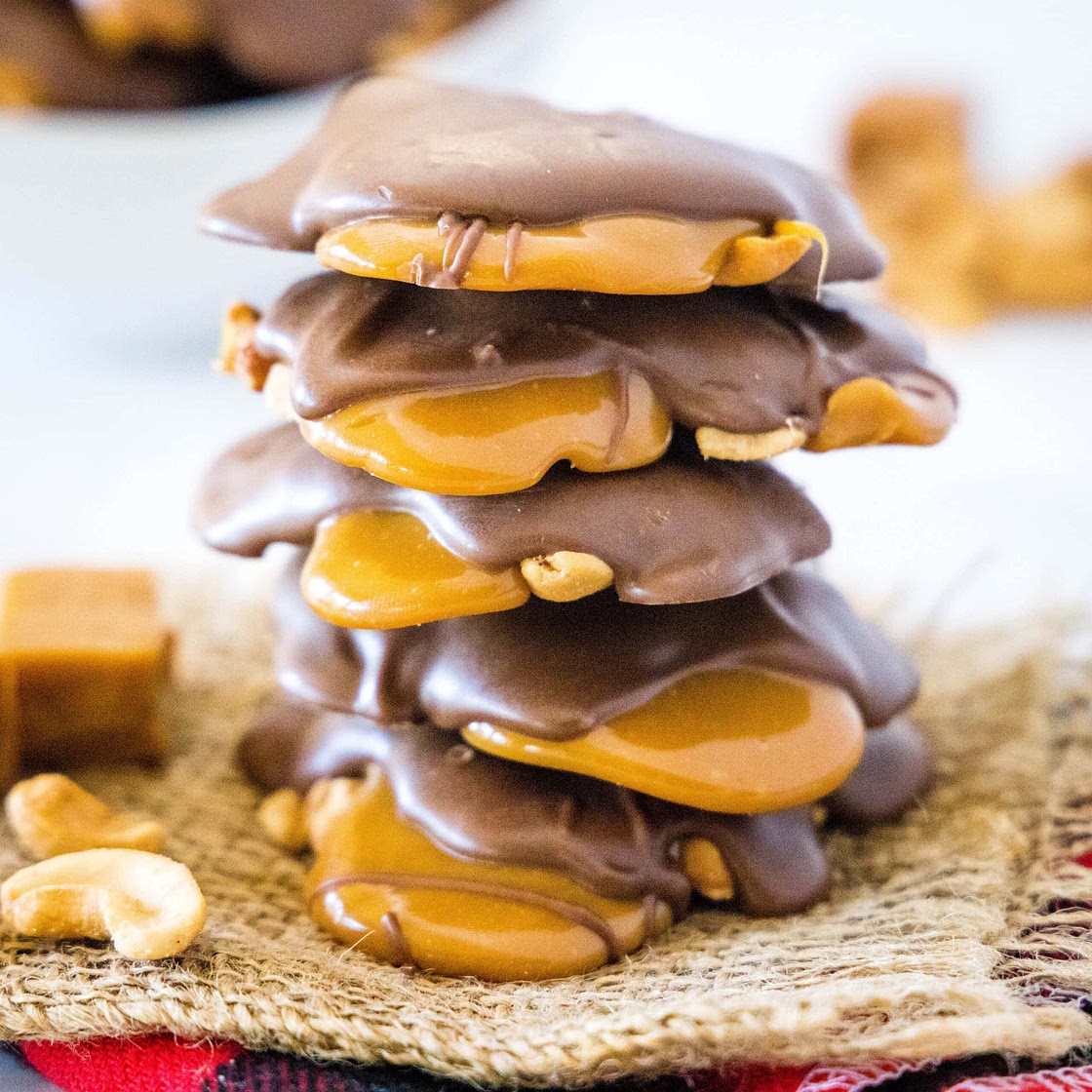 Caramel Cashew Clusters