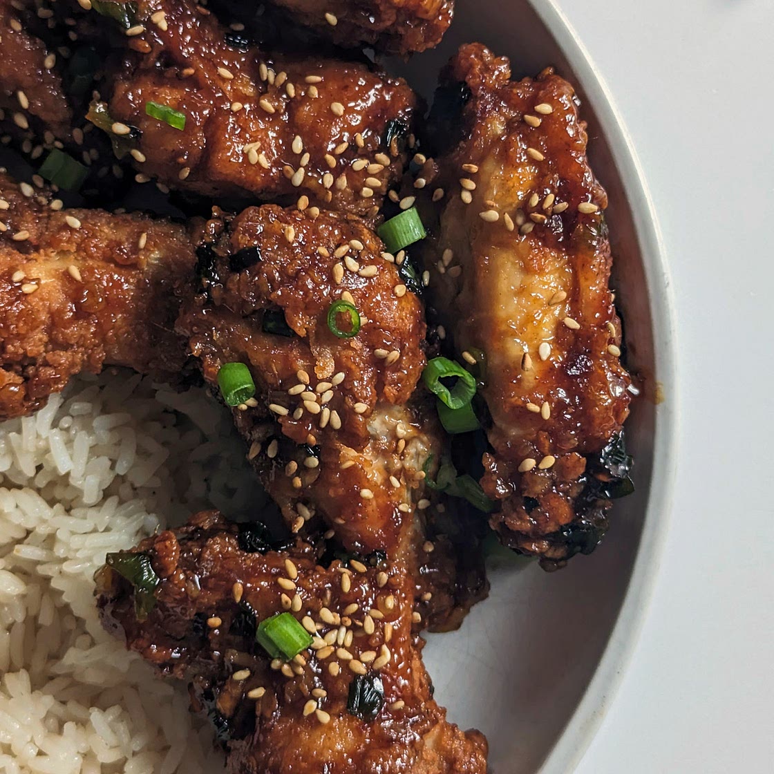 Soy Garlic Chicken Wings