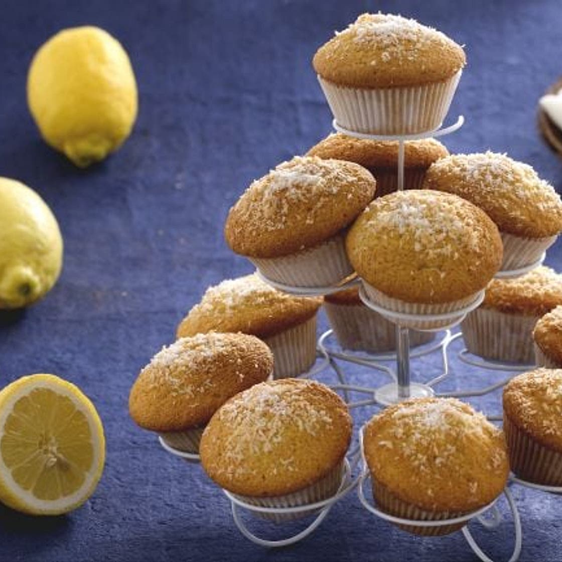 Muffin al cocco e limoncello