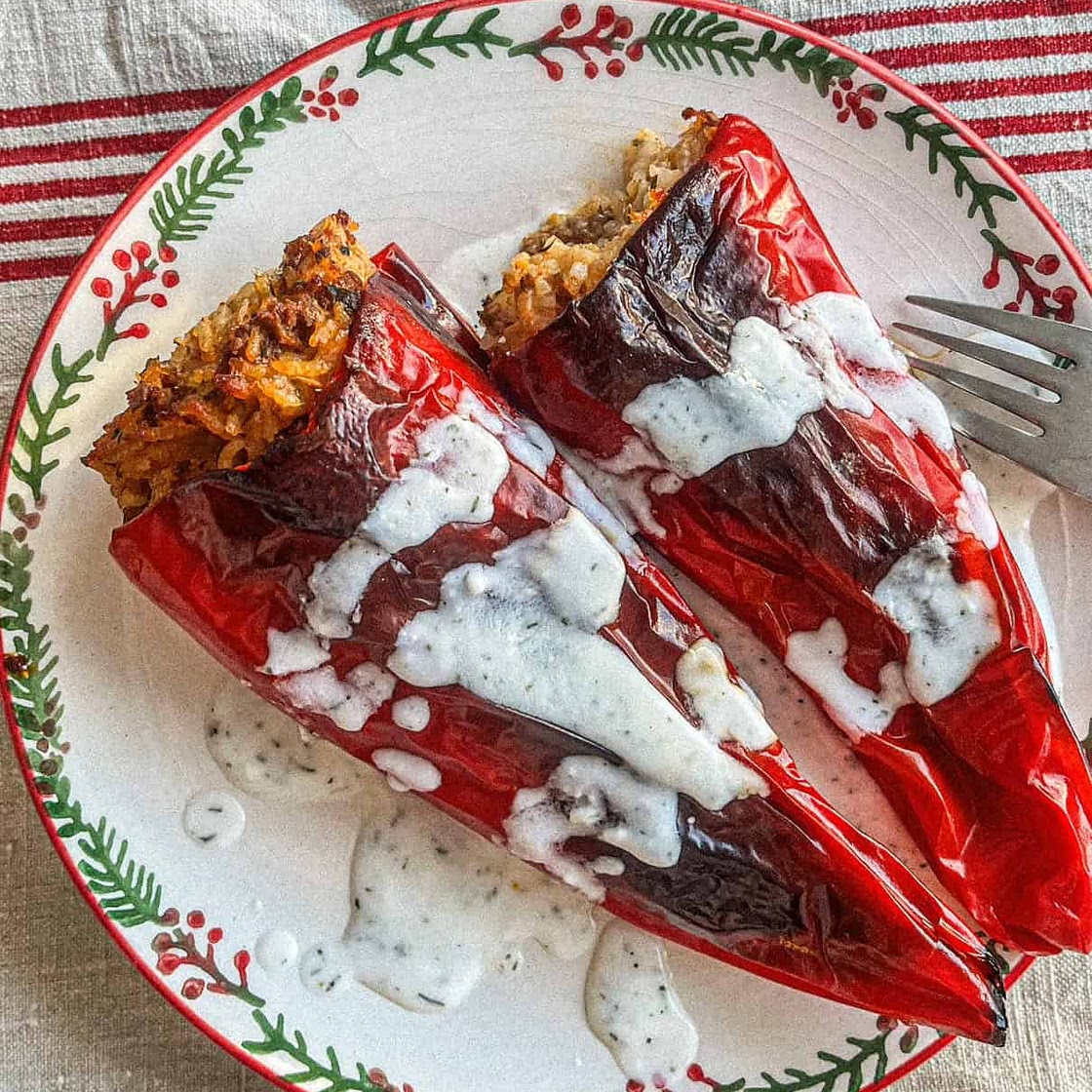 Italia Stuffed Peppers (old-fashioned)