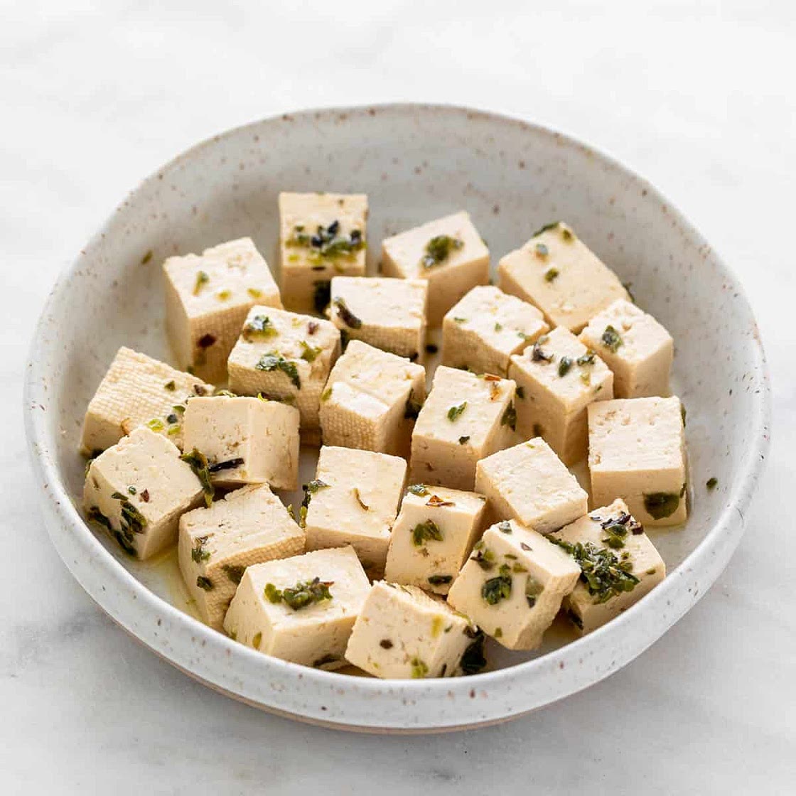 Easy Vegan Feta Cheese