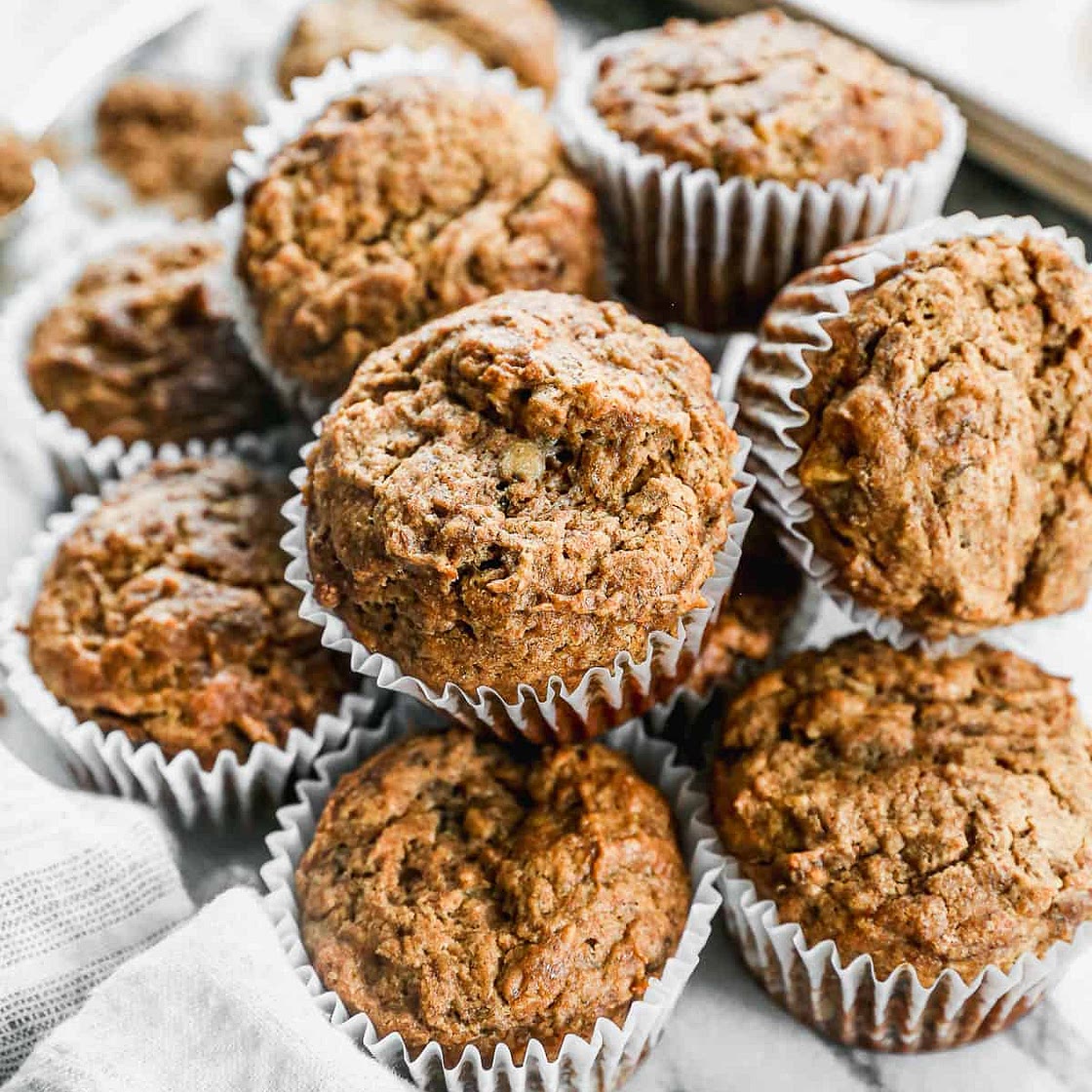 Healthy Banana Muffins