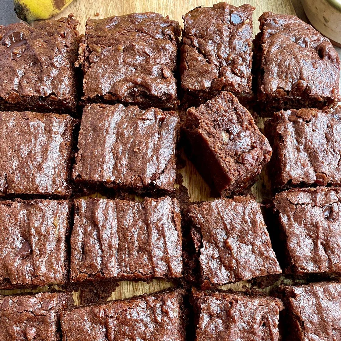 Vegan Banana Brownies