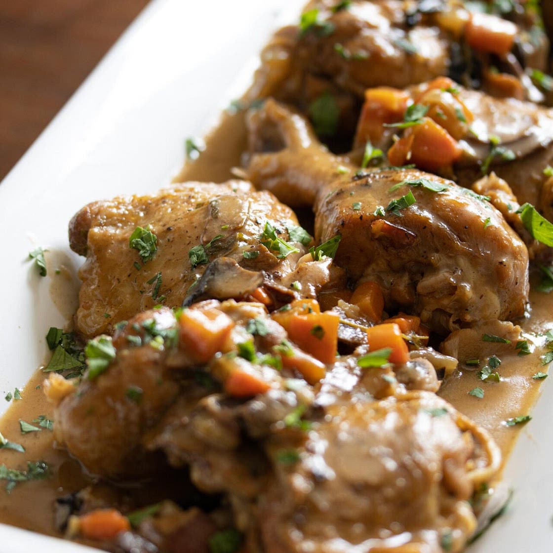 Coq Au Vin Blanc