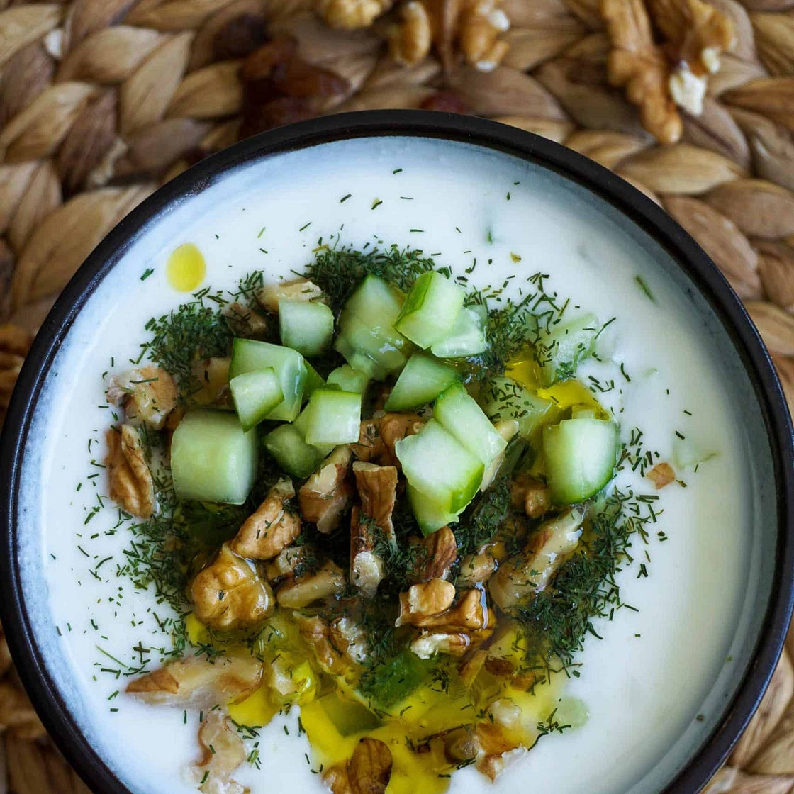 Cold Cucumber Soup (Tarator / Liquid Tzatziki)
