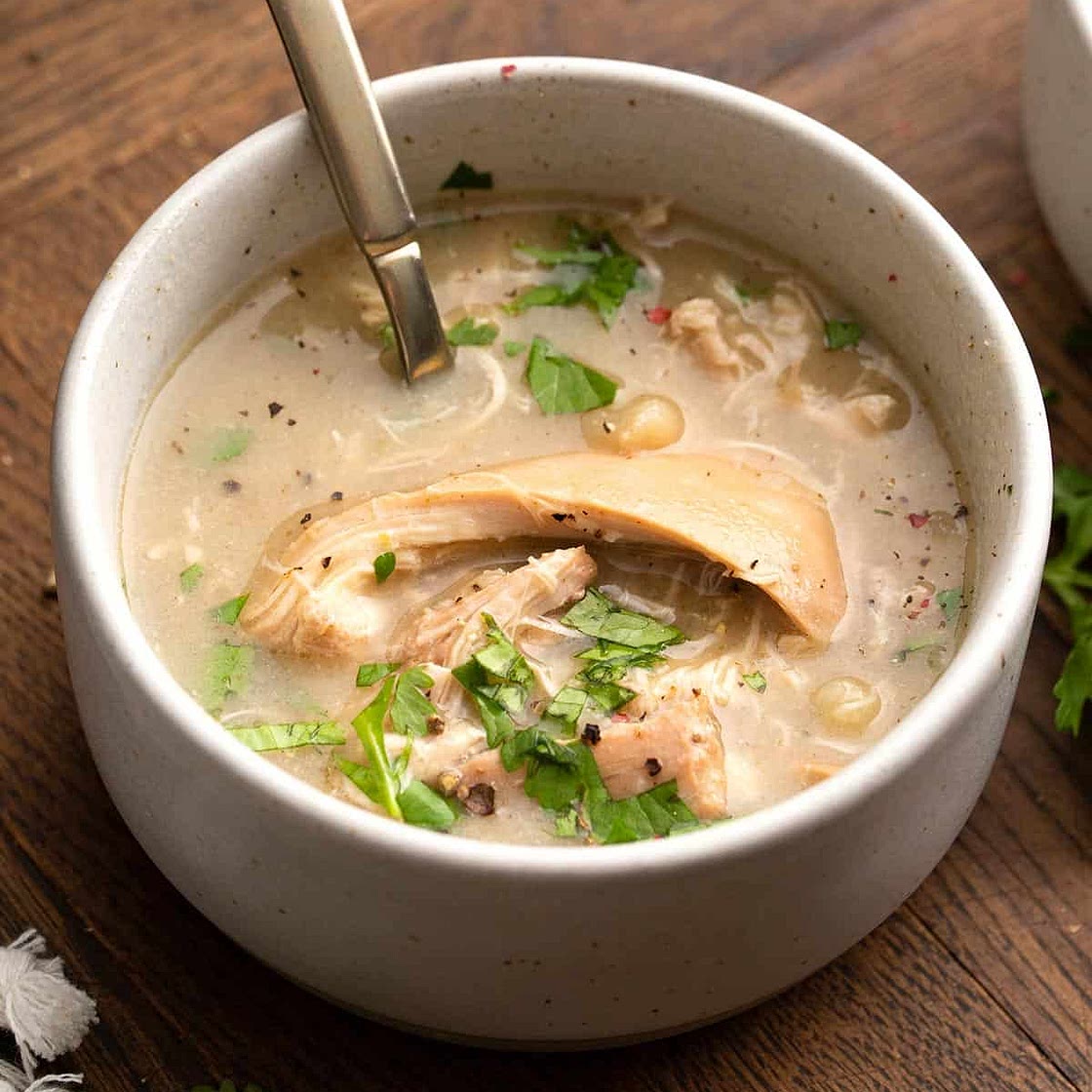 Keto White Chicken Chili Recipe