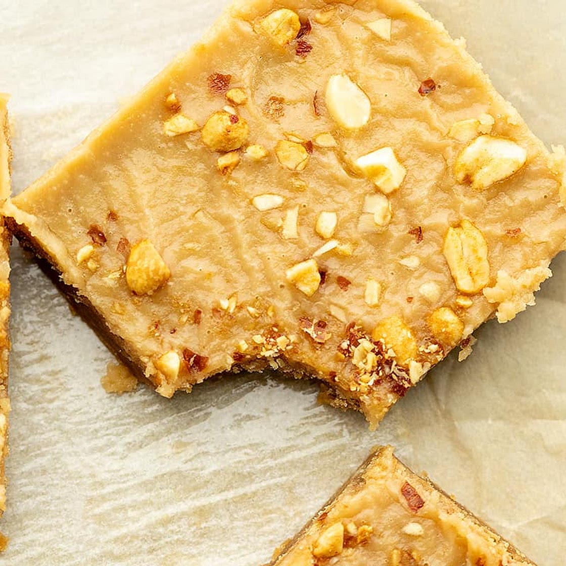 Keto Peanut Butter Bars Recipe - 3 Net Carbs