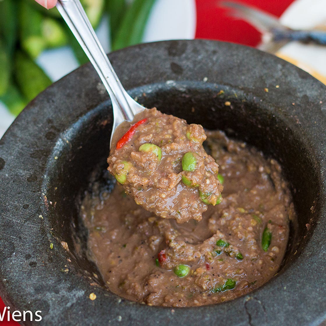 Nam Prik Kapi Recipe (วิธีทำ น้ำพริกกะปิ)