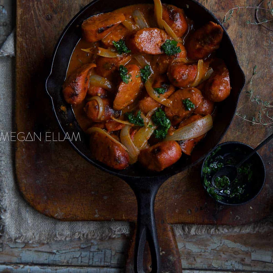 Curried Sausages Recipe