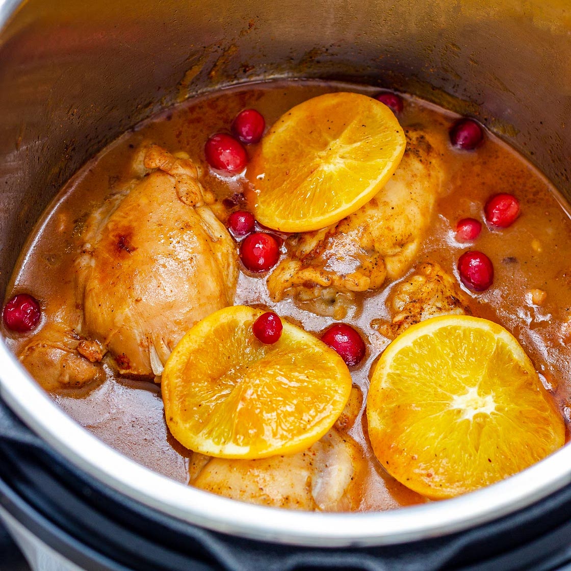 Instant Pot Cranberry Chicken