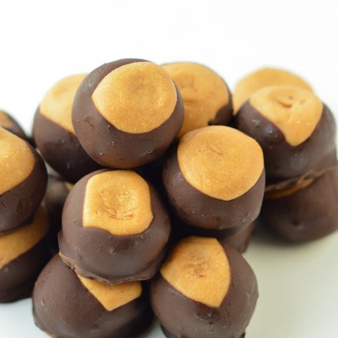 Keto Buckeyes (No-Bake Peanut Butter Balls)