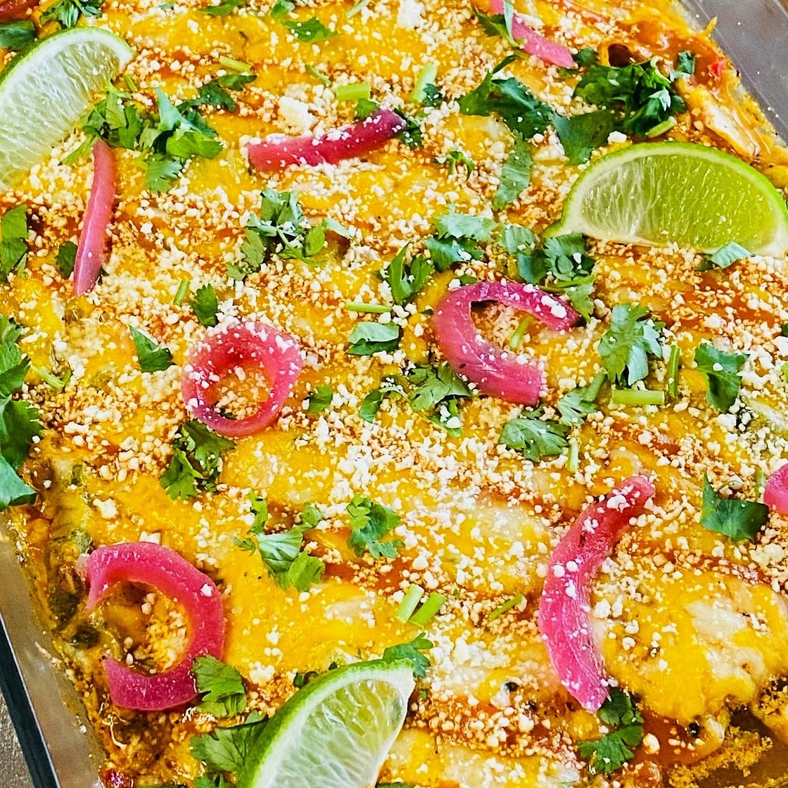 Street Corn Chicken Casserole