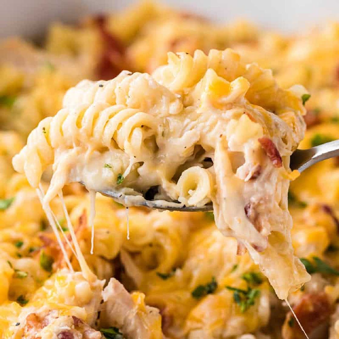 Chicken Bacon Ranch Casserole