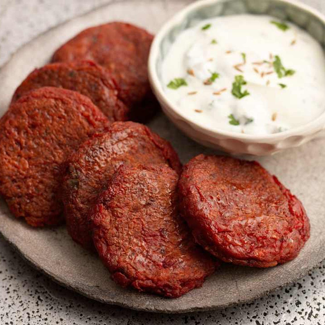 Aloo Beetroot Tikki