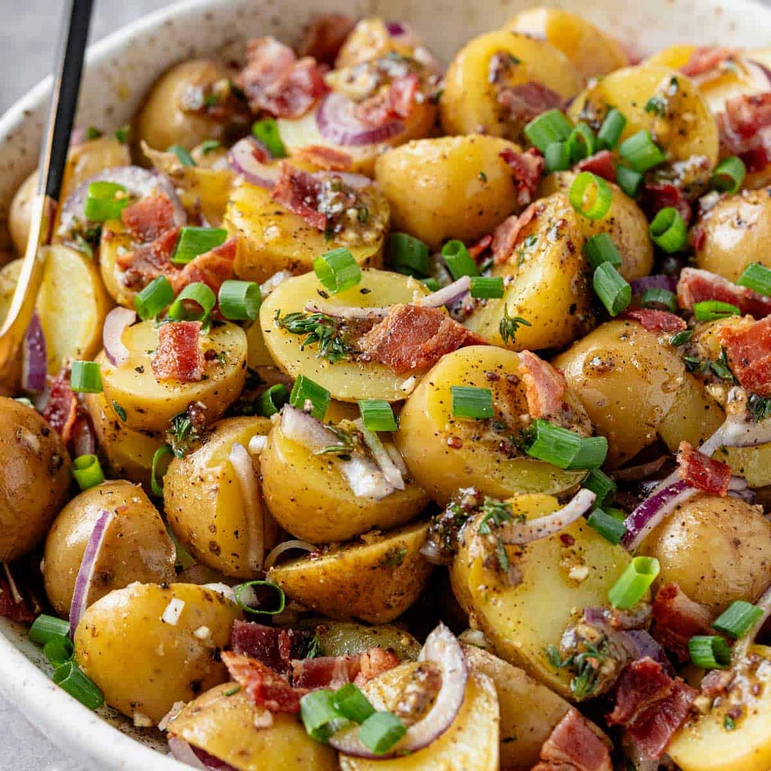Potato Salad Recipe (No Eggs)