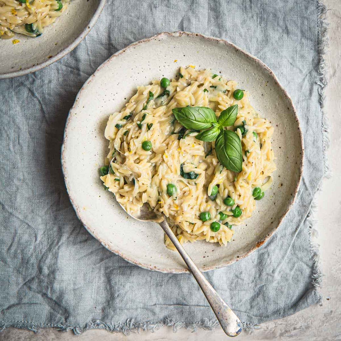 Creamy Lemon Orzo