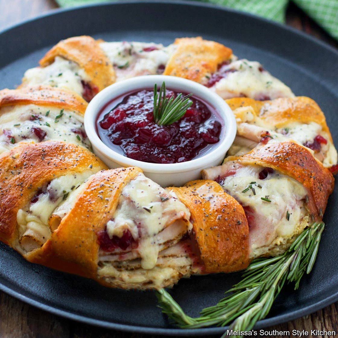 Turkey Cranberry Crescent Ring