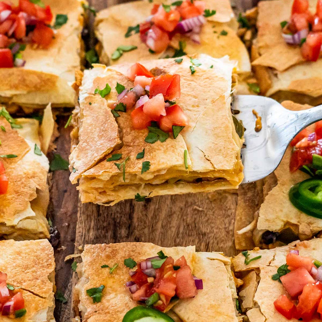 Sheet Pan Quesadilla