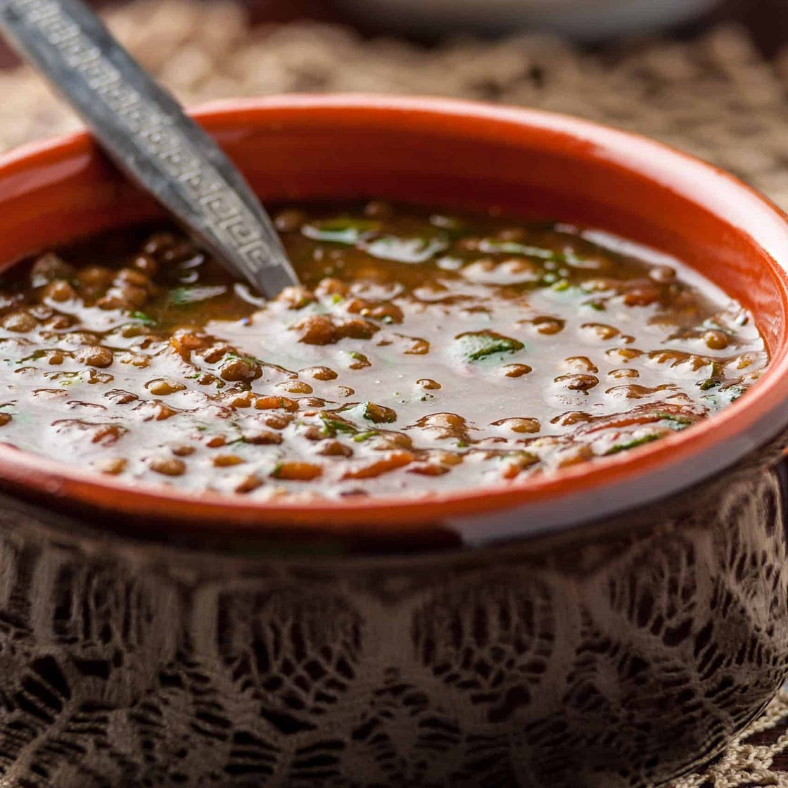 Greek Lentil Soup recipe (Fakes Soupa)