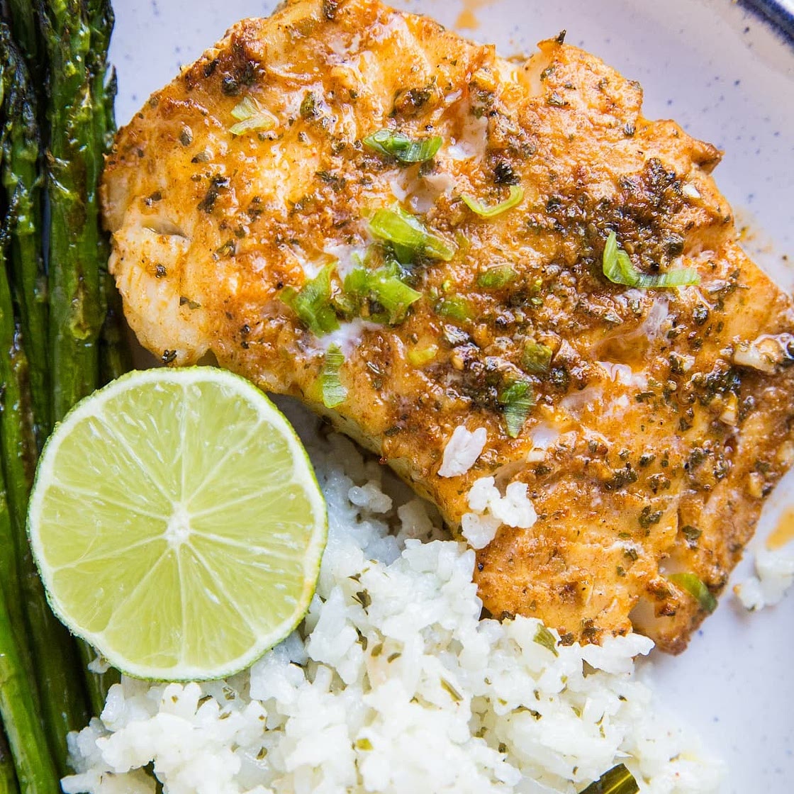 Chili Lime Baked Cod