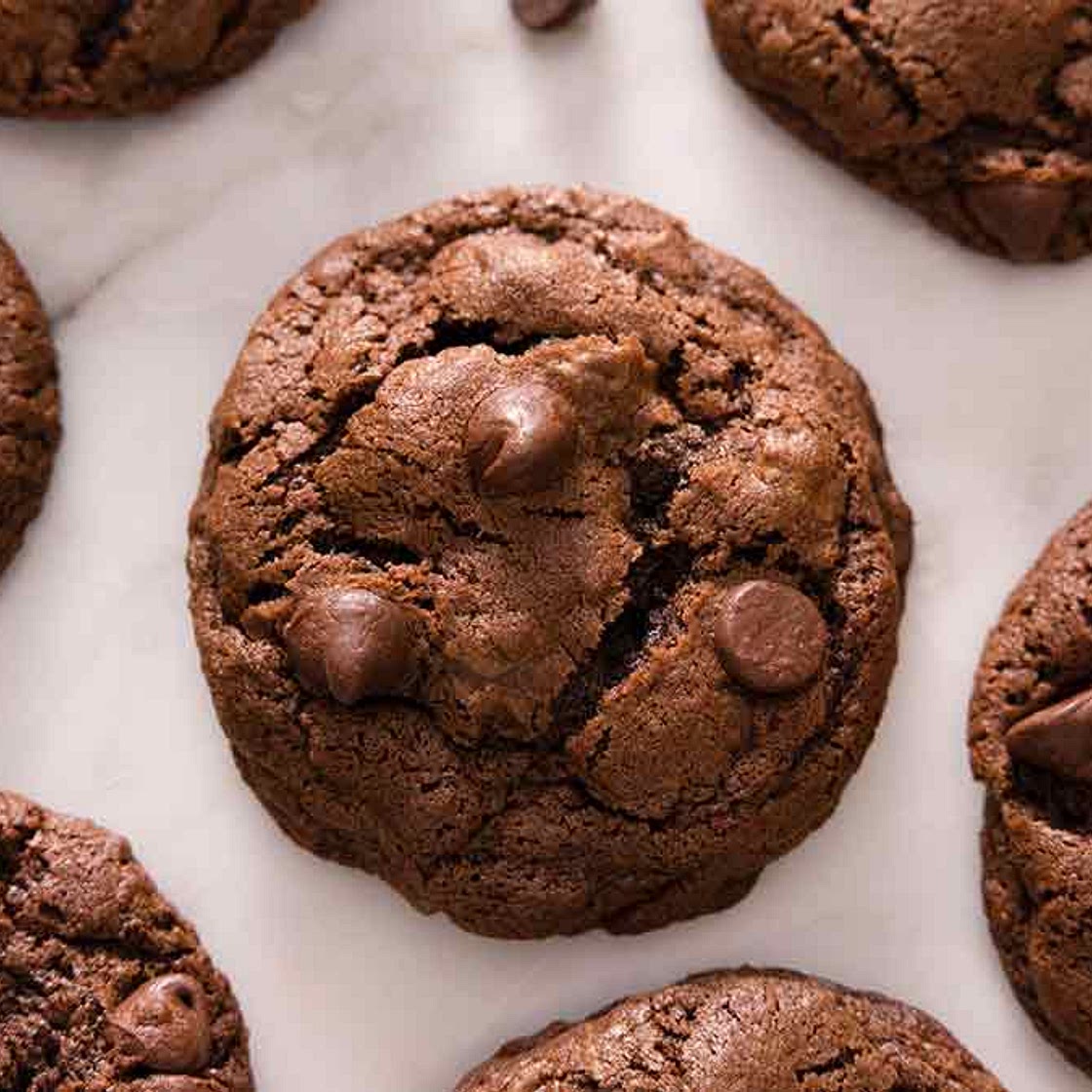 Double Chocolate Chip Cookies
