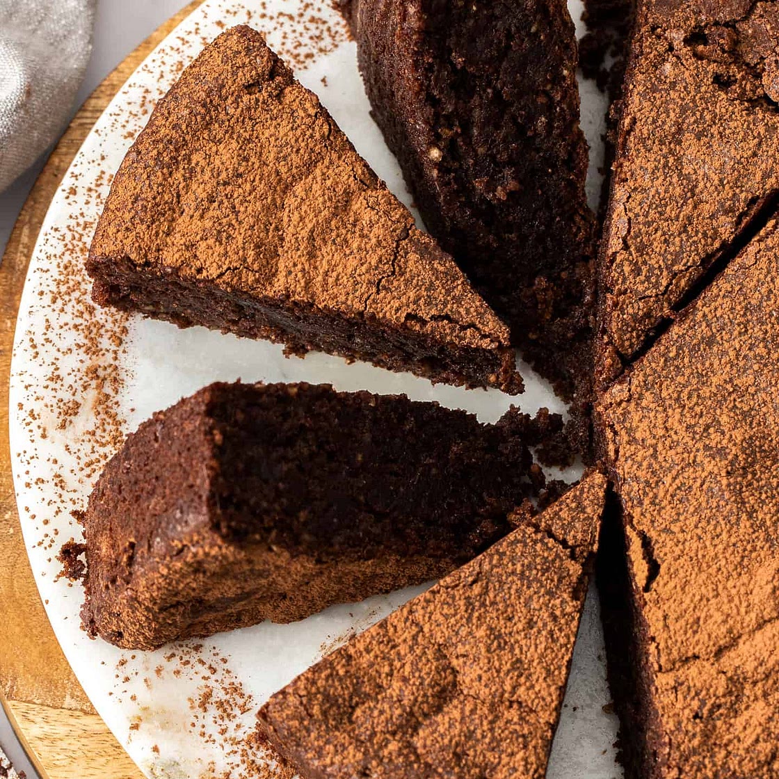 Flourless Chocolate Hazelnut Cake