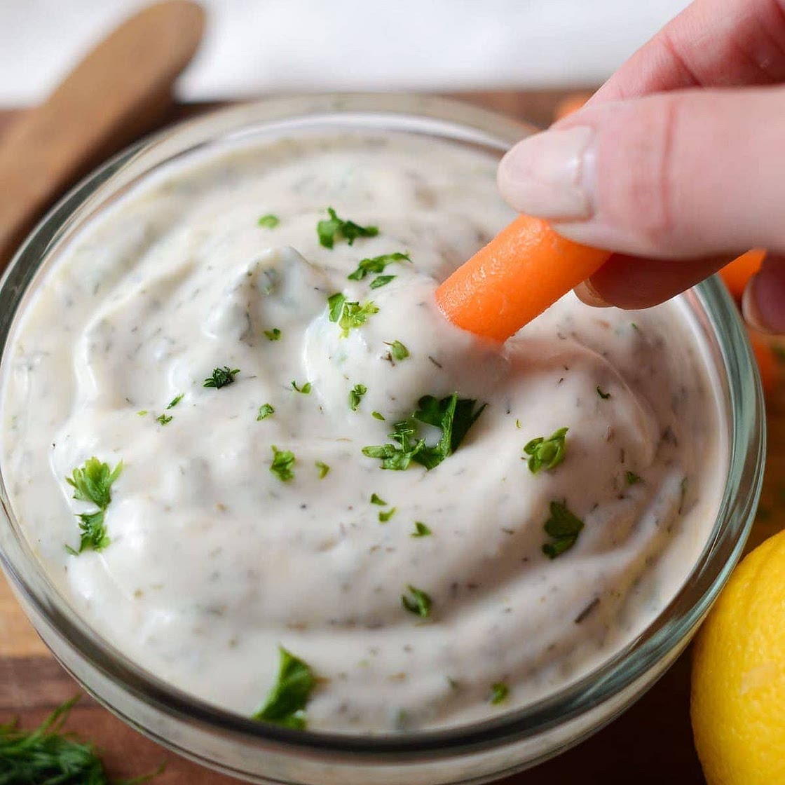 Easy Healthy Vegan Ranch (No Cashews or Oil)